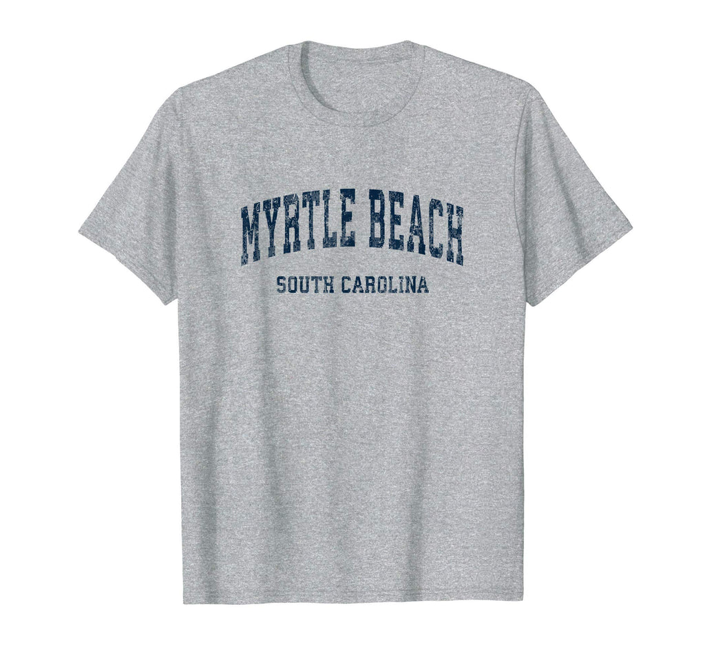 Myrtle Beach South Carolina Sc Varsity T-Shirt - Trendy Graphic for Adults